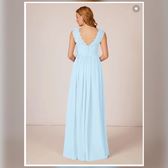 Blue Dress with Pockets | AZAZIE Arden - Picture 4 of 7